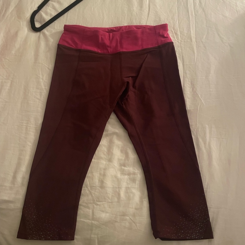 Lululemon cropped leggings